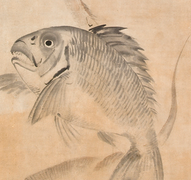 Stingray, Sea Bream and Needle Fish, Matsumura Keibun (1779–1843)